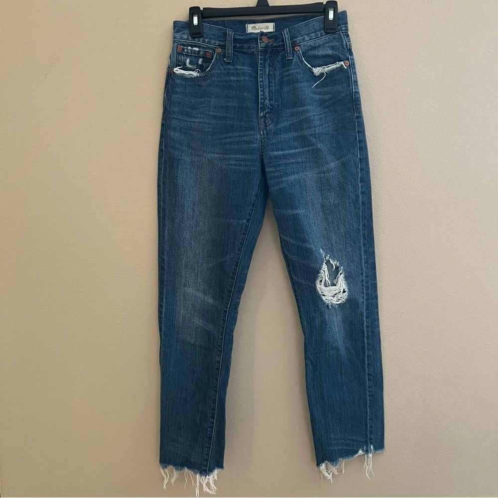 Madewell the perfect summer jeans women’s size 27 distressed high rise